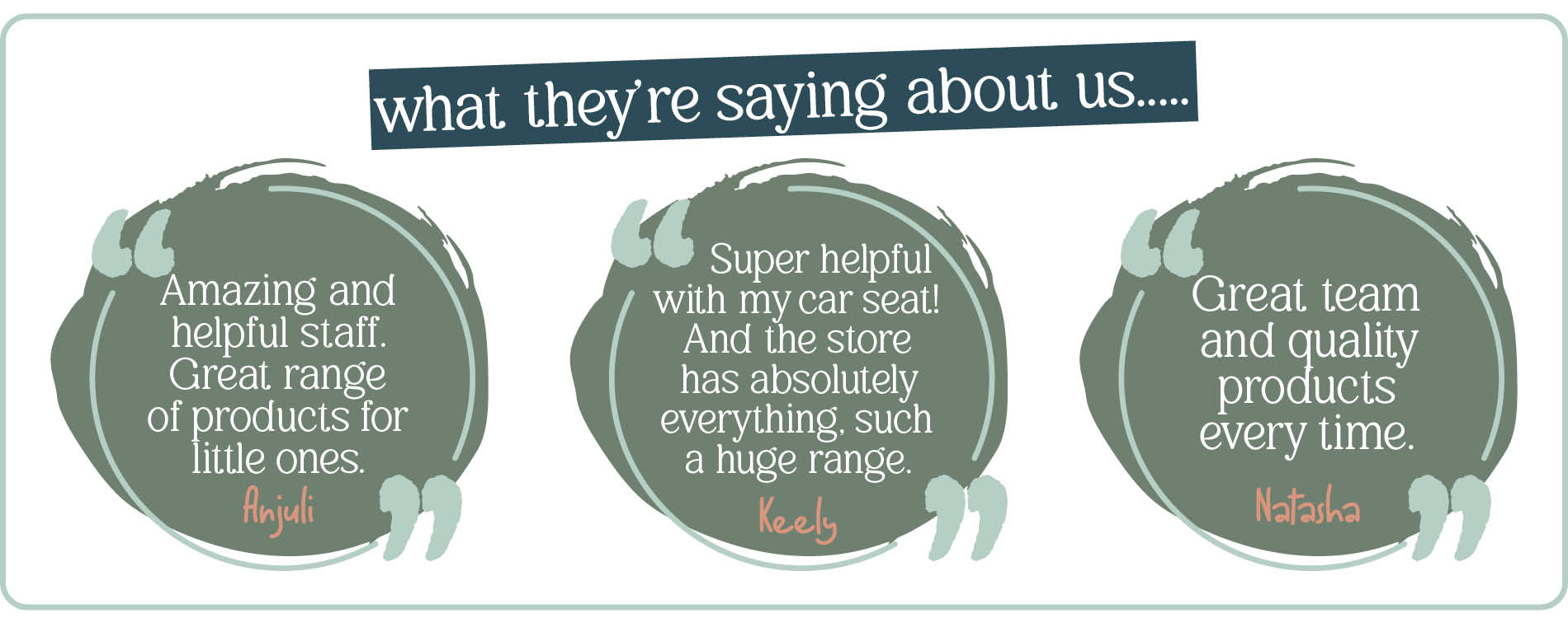 Customer reviews